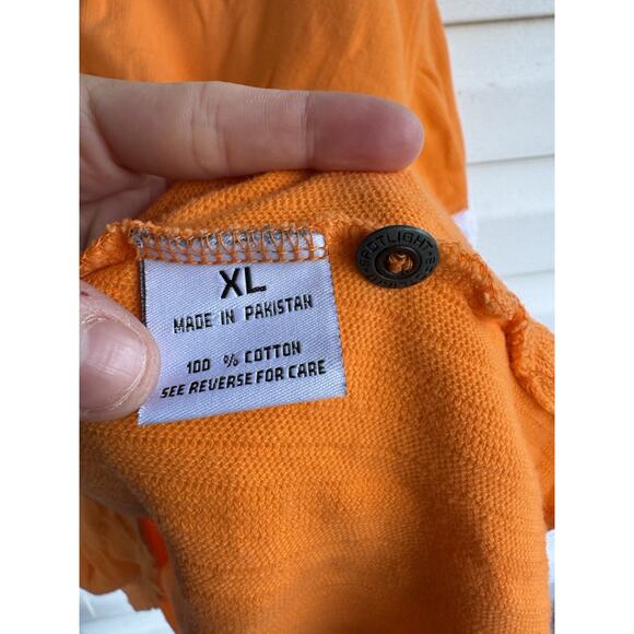 Vintage Tennessee Volunteers Polo Shirt Mens XL Orange NCAA Embroidered old - Picture 8 of 13